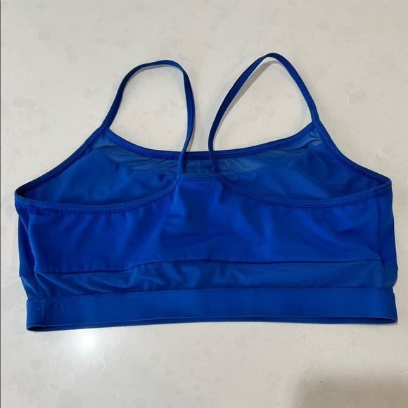 Victoria Sport Blue Mesh Sports Bra - Picture 4 of 8
